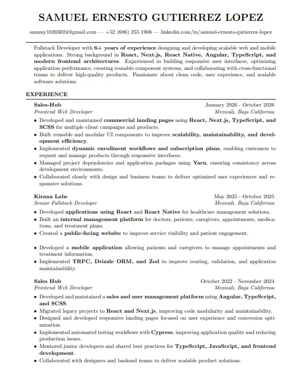 cv